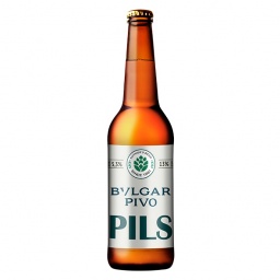 Пиво светлое «BULGARPIVO PILS» пастеризованное, фильтрованное